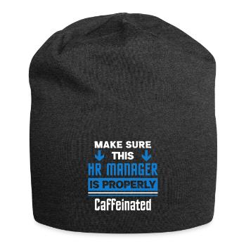 Human Resources Hr Manager Job Beruf - Jersey-Beanie - Anthrazit - Vorne