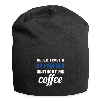 Human Resources Hr Manager Job Beruf - Jersey-Beanie - Schwarz - Vorne