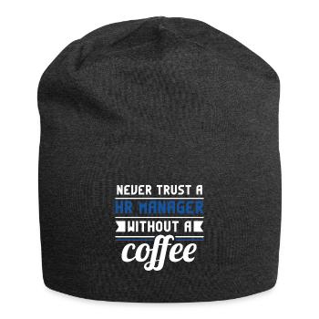 Human Resources Hr Manager Job Beruf - Jersey-Beanie - Anthrazit - Vorne