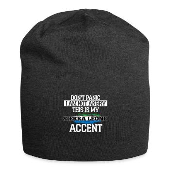 Sierra Leone - Jersey-Beanie - Anthrazit - Vorne