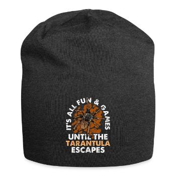Tout est amusant - Bonnet en jersey - charbon - Devant