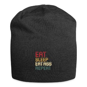Sadomaso BDSM Dominatrix SM Sado Maso Gift - Jersey Beanie - charcoal grey - Front