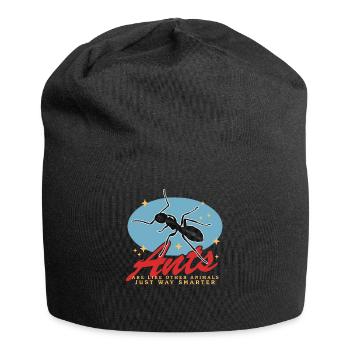 Fourmis Ferme Formicarium Cadeau de fourmi - Bonnet en jersey - noir - Devant