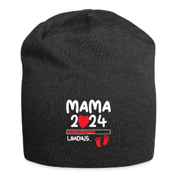 Mama Loading 2024 (Garantie du prix le plus bas) - Bonnet en jersey - charbon - Devant