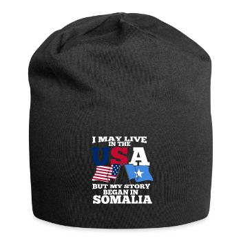 Somalia - Jersey Beanie - black - Front