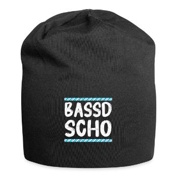 Freistaat Bayern Bayrisch - Jersey-Beanie - Schwarz - Vorne