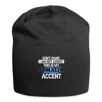 Somalia - Jersey Beanie - black - Front
