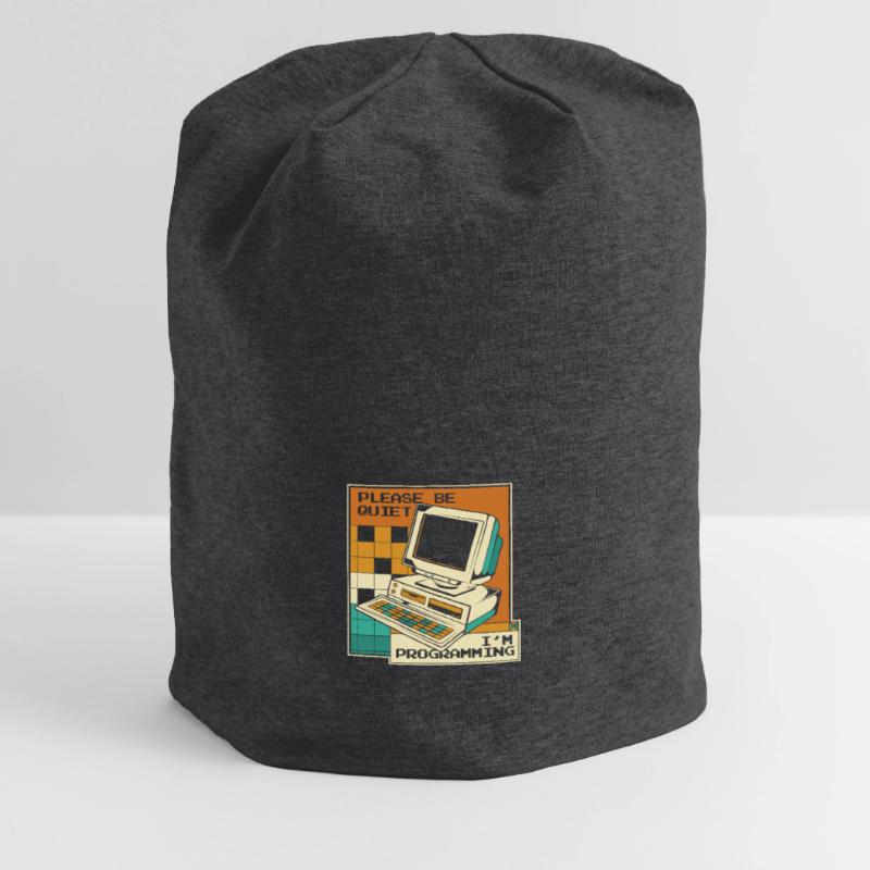 Please Be Quiet Software Engineer Developer Jersey Beanie