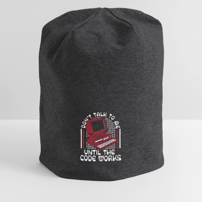 Until The Code Works Softwareingenieur Coder Jersey-Beanie