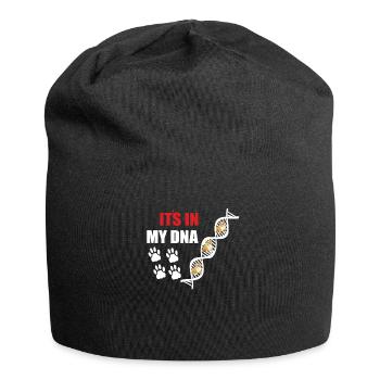 Chien Bulldog Dog Propriétaire Gechenkidee - Bonnet en jersey - noir - Devant