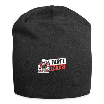 I Don't Byte Softwareingenieur Developer Coder - Jersey-Beanie - Anthrazit - Vorne