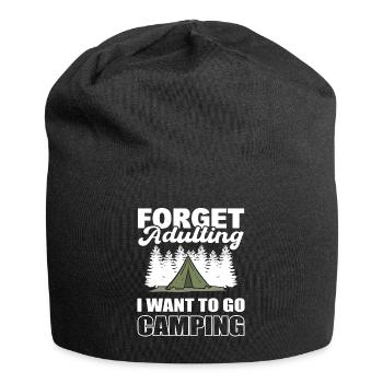 Ziehungen Naturliebhaber - Jersey-Beanie - Schwarz - Vorne