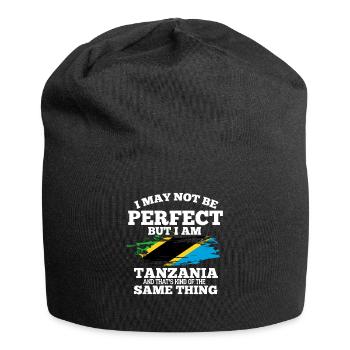 Tanzania - Jersey Beanie - black - Front