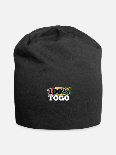 Togo - Bonnet en jersey - noir