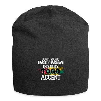 Togo - Jersey Beanie - charcoal grey - Front