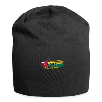 Togo - Jersey-Beanie - Schwarz - Vorne