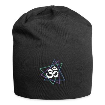 Méditation - Bonnet en jersey - noir - Devant