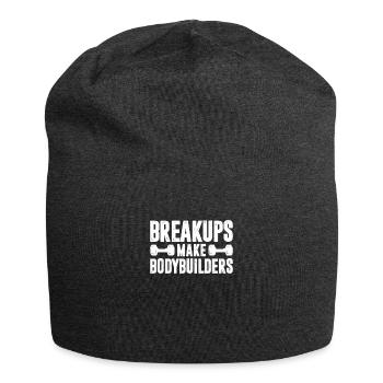 Bodybuilder Body Building Fitness Gym Cadeau - Bonnet en jersey - charbon - Devant