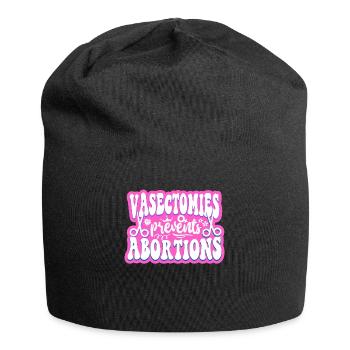 Feminist Vasectomies Prevents - Jersey Beanie - black - Front
