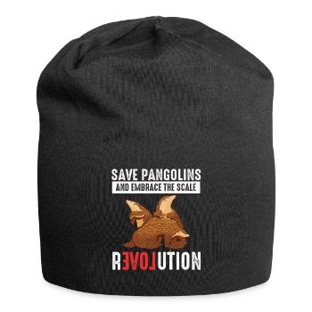 Scale Revolution Pangolins Lover Pangolin - Jersey Beanie - black - Front