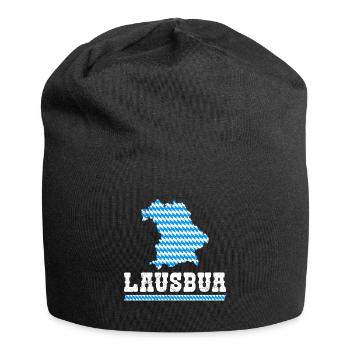Lausbub Bayern Bayerisch Lausbua Shirt Herren - Jersey-Beanie - Schwarz - Vorne