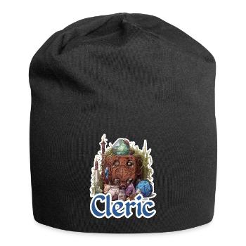 Les clercs et les guérisseurs sont vos favoris RPG - Bonnet en jersey - noir - Devant