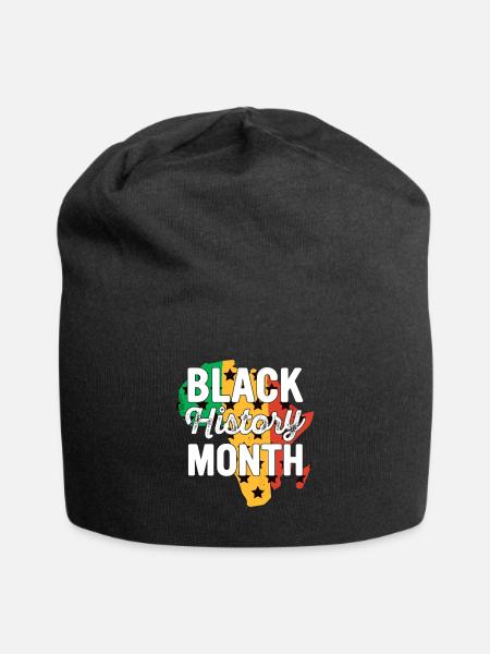 Black History Month Black History - Jersey-Beanie - Schwarz