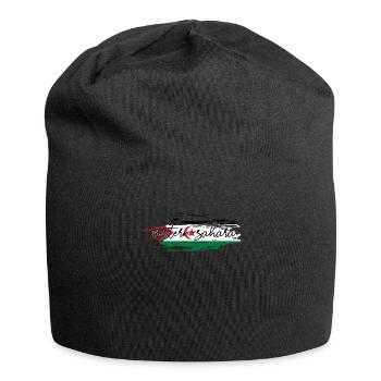 Western Sahara - Jersey Beanie - black - Front