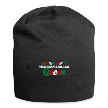 Western Sahara - Jersey Beanie - black - Front