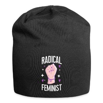 Feminist Radical Feminist - Jersey-Beanie - Schwarz - Vorne
