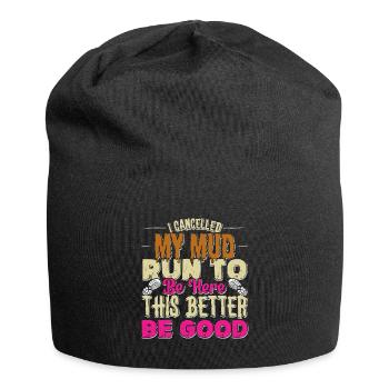 Perfect funny Race - Jersey-Beanie - Schwarz - Vorne
