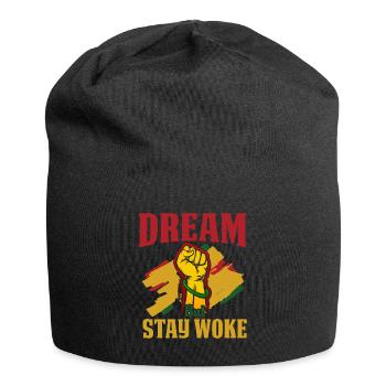 Black History Month Black History - Jersey Beanie - black - Front