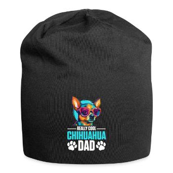 Chihuahua Chiwawa Dog Breed Pet - Really Cool - Jersey Beanie - black - Front