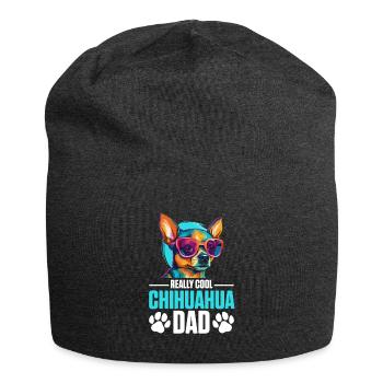 Chihuahua Chiwawa Dog Breed Pet - Really Cool - Jersey-Beanie - Anthrazit - Vorne