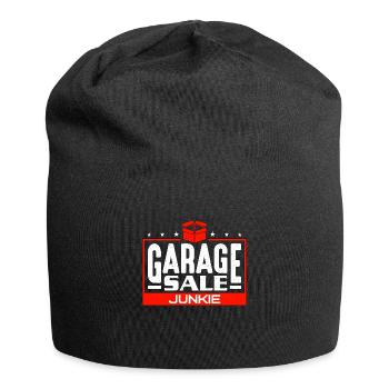 Garage Sale Junkie Flea Market Bargain Hunter - Jersey Beanie - black - Front