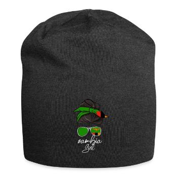 Sambia - Jersey-Beanie - Anthrazit - Vorne