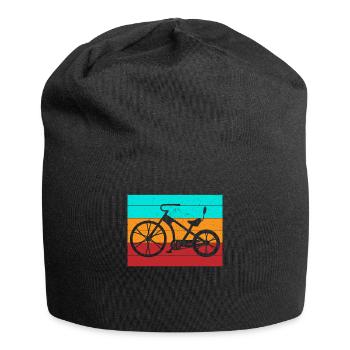 L’amour des motards dans un style rétro pour les fans de moto sportive - Bonnet en jersey - noir - Devant