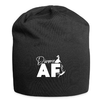 Happy Divorce Party Divorce Af - Jersey Beanie - black - Front