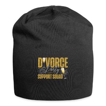 Happy Divorce Party Divorce Party - Jersey Beanie - black - Front