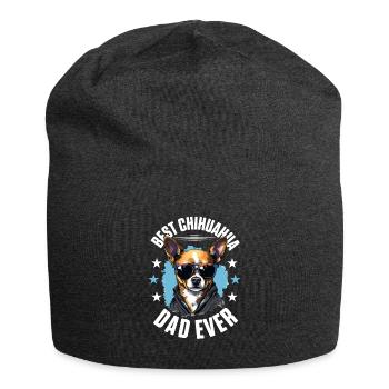 Chihuahua Chiwawa Dog Breed Pet - Jersey-Beanie - Anthrazit - Vorne
