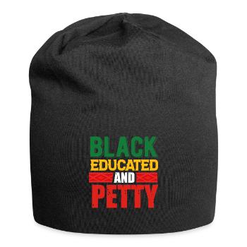 Mois de l’histoire des Noirs Histoire des Noirs - Bonnet en jersey - noir - Devant