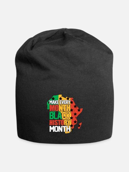 Black History Month Black History - Jersey-Beanie - Schwarz