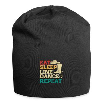 Linedance - Jersey-Beanie - Schwarz - Vorne