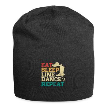 Danse en ligne - Bonnet en jersey - charbon - Devant