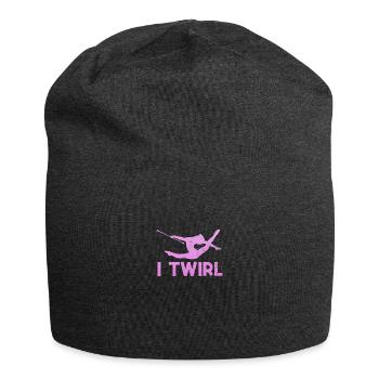 Baton Twirling - Jersey Beanie - charcoal grey - Front