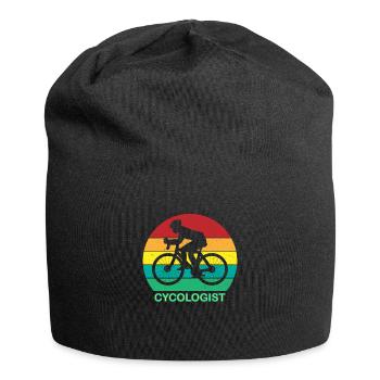 Dynamisches Retro-Bike Design für Männer Radfahrer - Jersey-Beanie - Schwarz - Vorne