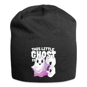 Dieser kleine Quälgeist ist 8 - acht Jahre - 8. - Jersey-Beanie - Schwarz - Vorne