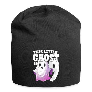 This little pest is 9 - nine years old - 9. - Jersey Beanie - black - Front