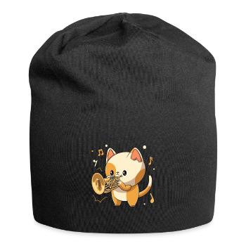 Mellophonist Musical Instrument Mellophone Player - Jersey Beanie - black - Front