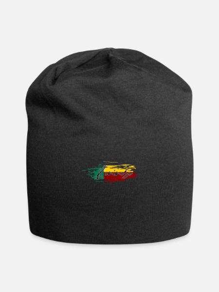 Bénin - Bonnet en jersey - noir